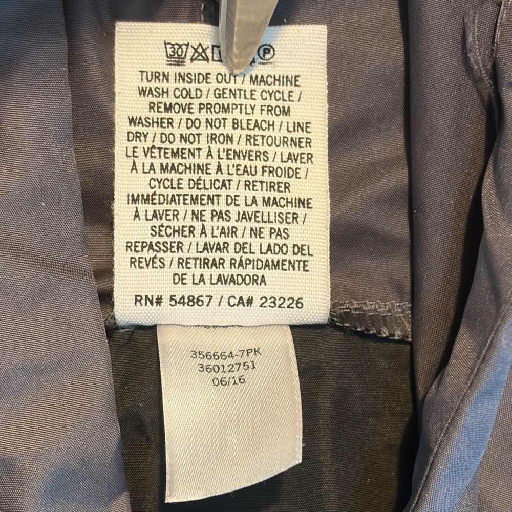 Victoria's Secret PINK Black & Gray Hooded Anorak Windbreaker Jacket - Picture 4 of 6